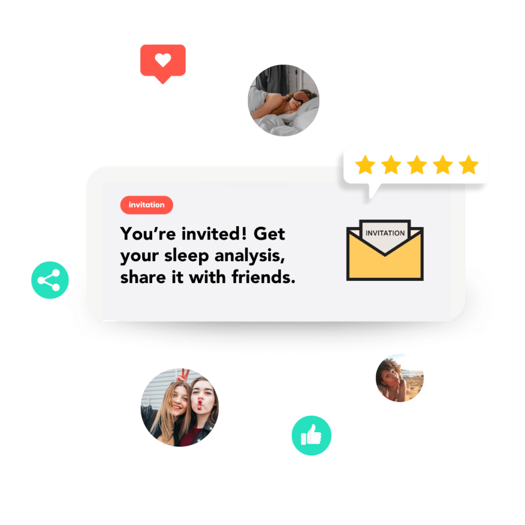 Sleep analysis invitation