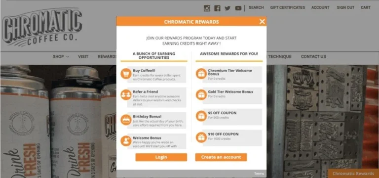 Chromatic-Coffee-Loyalty-Program