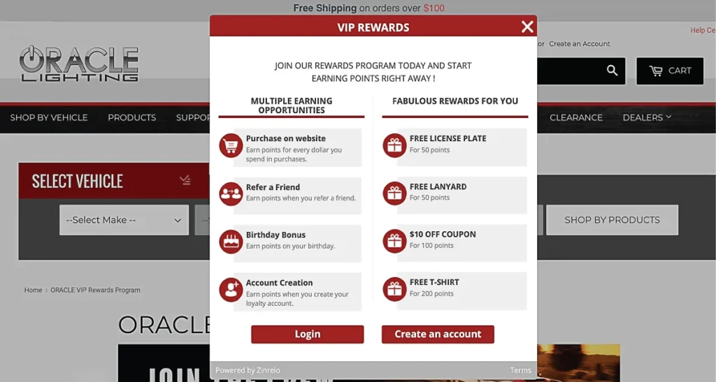 Oracle-Lighting-Rewards-Program
