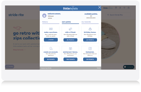 Stride Rite achieved a 31% increase in customer retention |