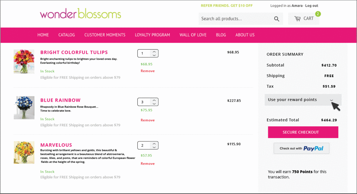 In-Cart Rewards Redemption Maximizes the Benefit of a Loyalty Program |