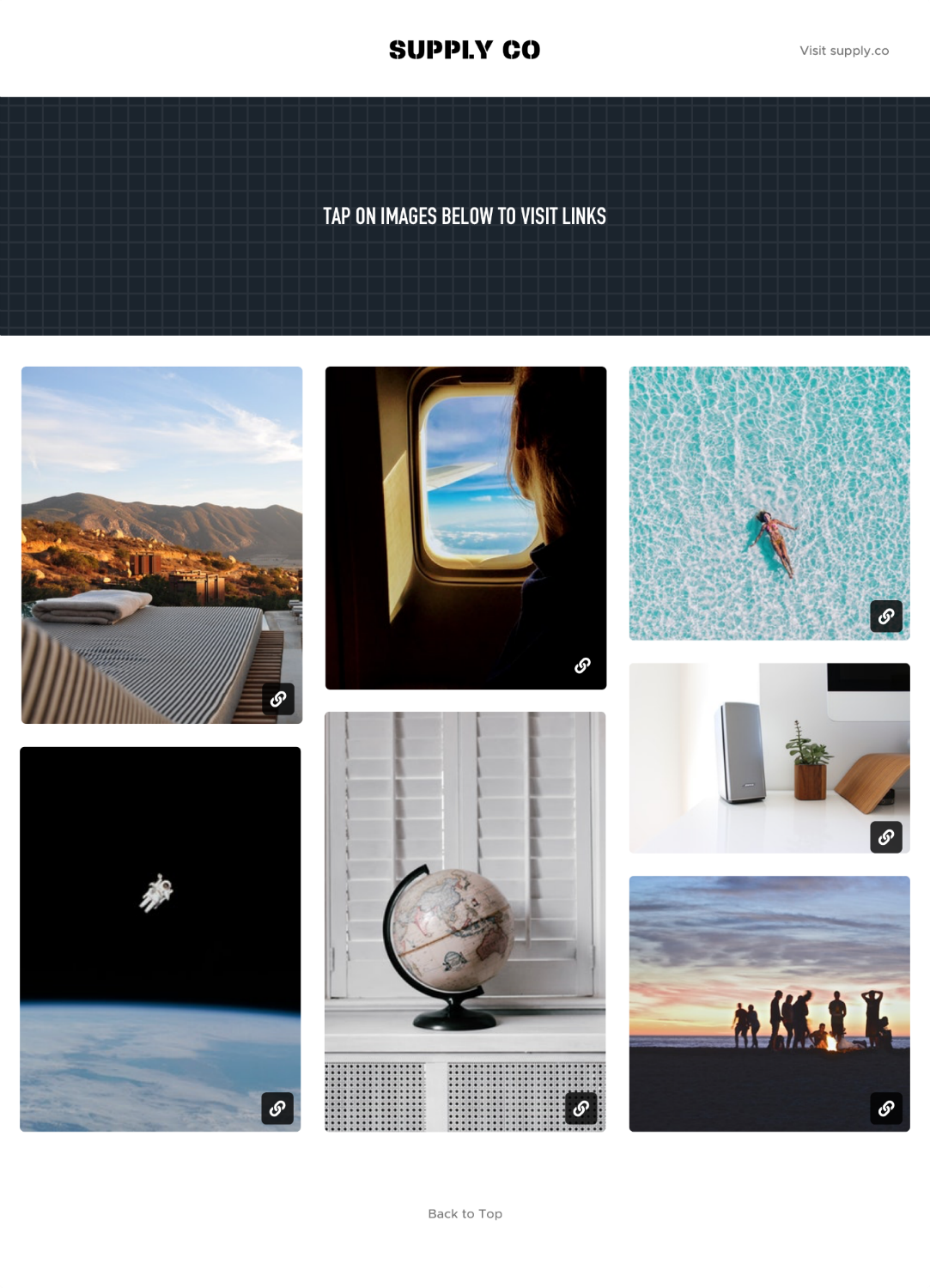 TrueLoyal Experience Builder Landing Page