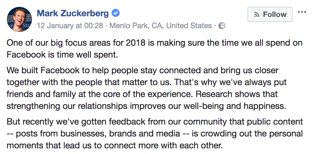 Why Facebook's New Algorithm Means You Need to Invest in UGC Right Now |