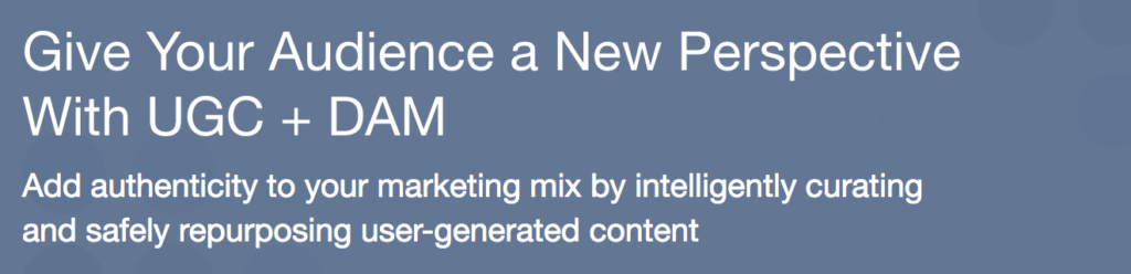 Give Your Audience a New Perspective With UGC + DAM Webinar with Widen [Summary, Slides, and Recording] |