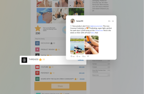 Trueloyal+Threads integration