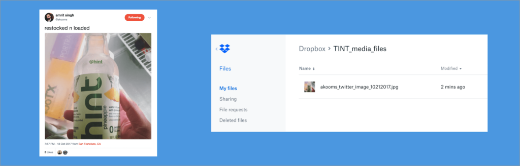 Feature Release #4: Dropbox Integration and User Rights for Twitter |