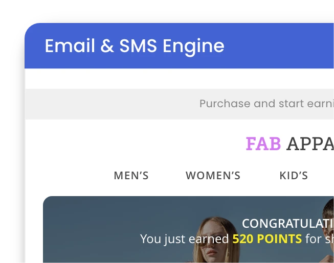Email & SMS engine program