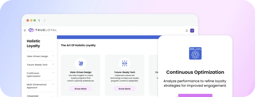 Holistic Loyalty - Continuous Optimization - Banner
