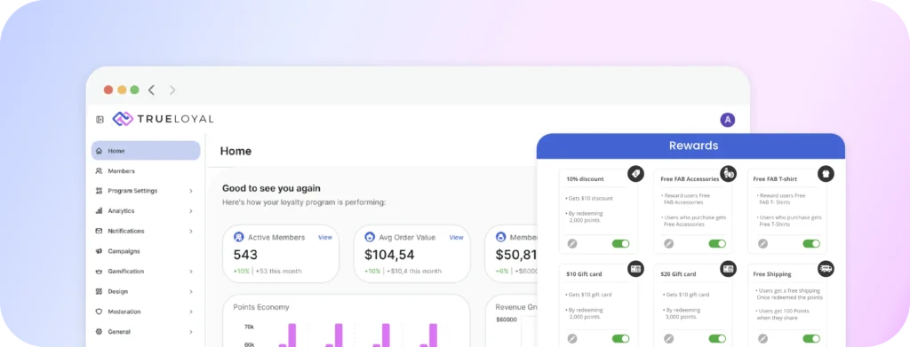 Incentive Engine -Rewards Catalog