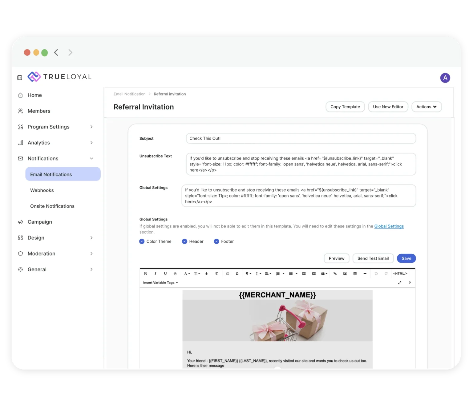 Platform - Email and sms engine