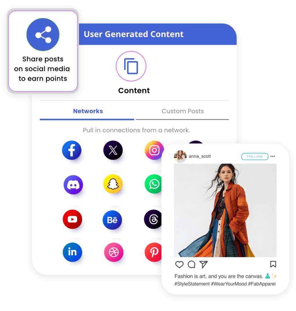 Platform feature - UGC