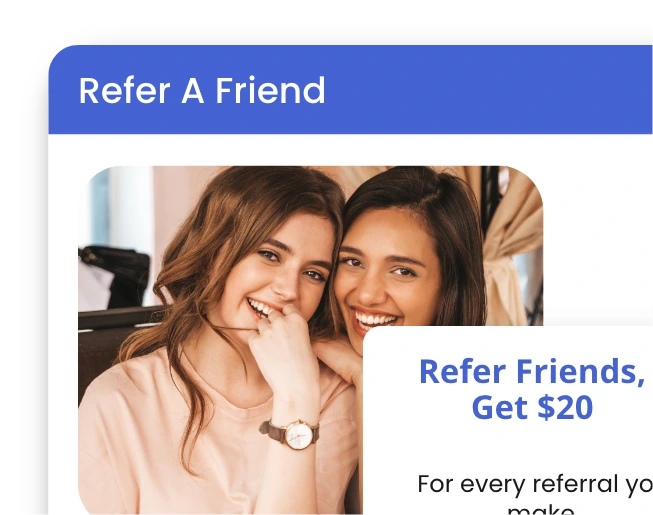 Referal loyalty program